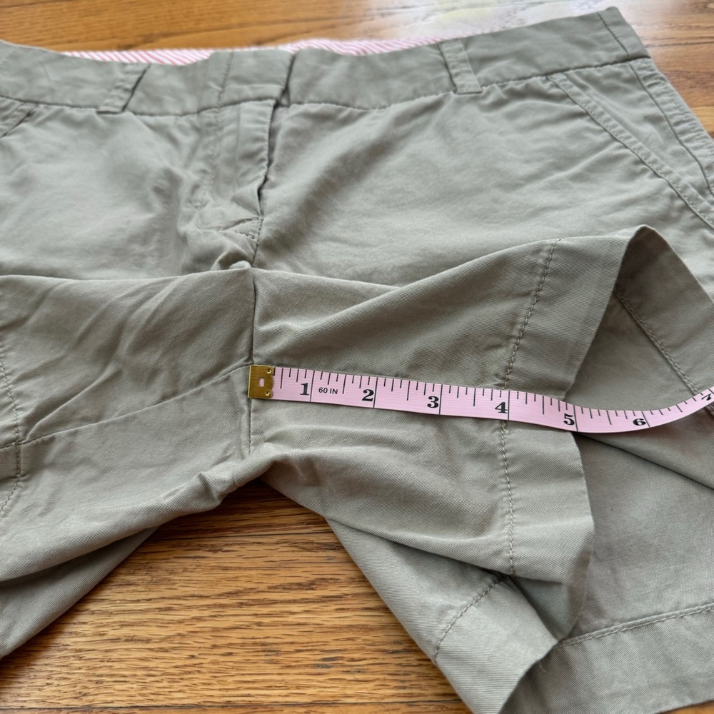 J.‎ Crew Women’s khaki Chino Shorts Classic Style - Picture 4 of 9